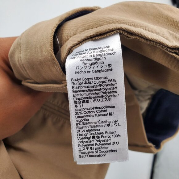 J.Crew 770 Straight Fit Tech Pant Chinos Men Size 32 x 32 NWT 4 Way Stretch - Picture 8 of 14